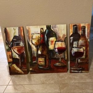 Wine wall decor